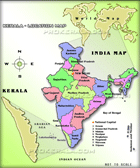 Kerala Location Map