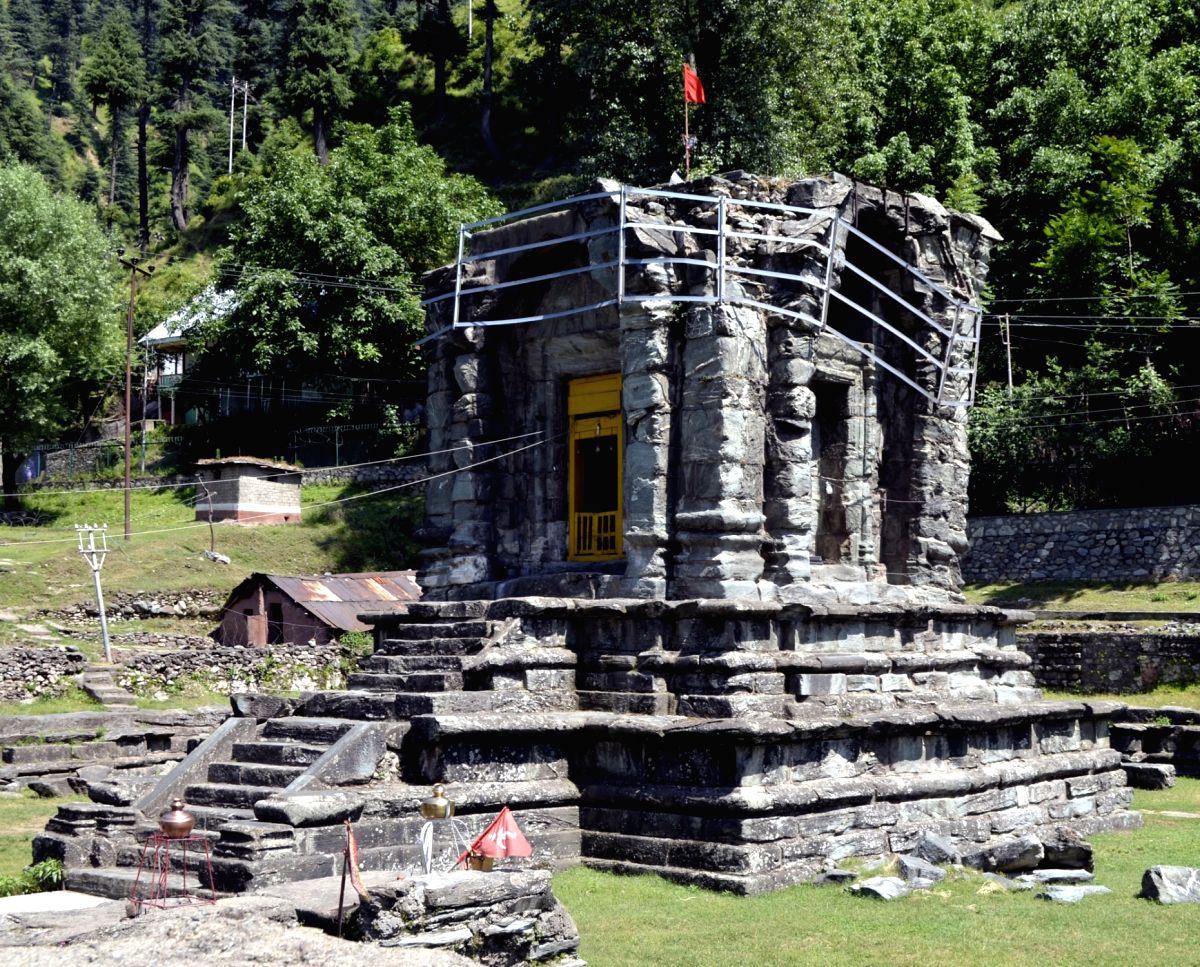 The Pandora Temple in Mohara of Baramulla district, Jammu and Kashmir.