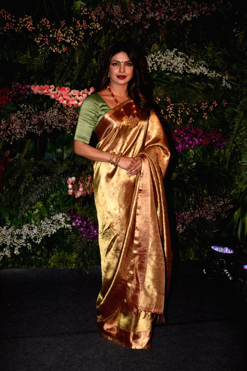 PeeCee looks simply fabulous in this Kajeevaram saree. This Baywatch beauty can do traditional too!