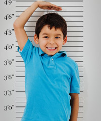Predicts adult height of your child