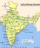 India Railway Map