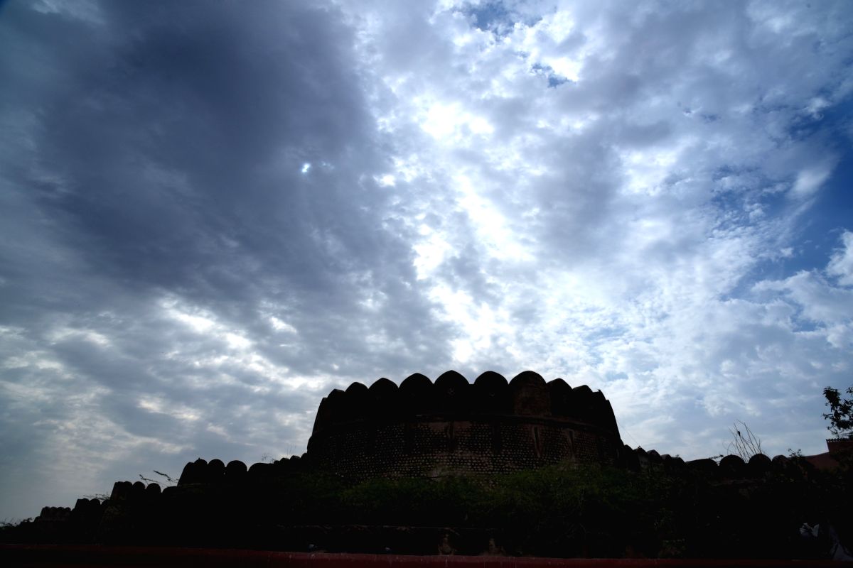 Silhouette of Junagarh Fort in Bikaner.