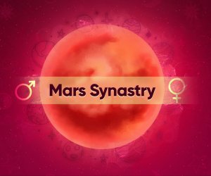Synastry Astrology: How the Red Planet Mars Crosses with Other Planets