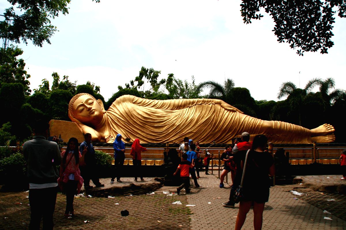 World's Third Largest Statue: Sleeping Buddha statue