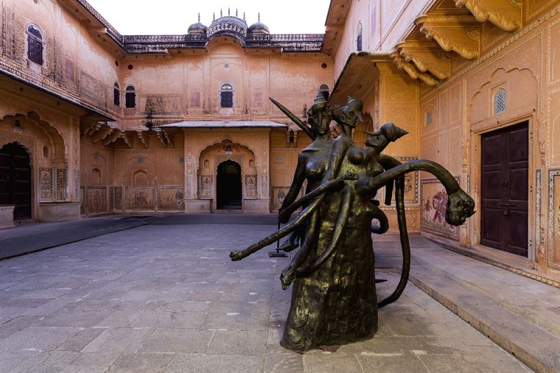 Nahargarh Fort turns into a contemporary art gallery