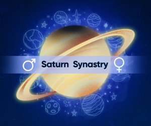 Synastry Astrology: How Saturn forms Aspects Between Two Horoscopes